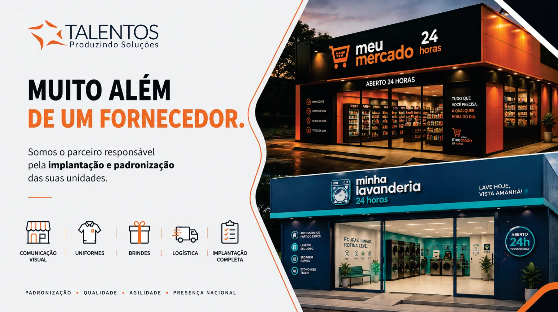 Padronização de unidades pela Talentos Soluções
